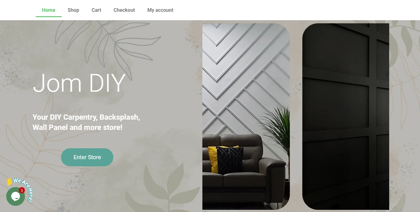 Jom DIY - Web Design 7 jomdiy website peetpeet Digital Marketing | Analytics | Web Design | PPC Jom DIY - Web Design